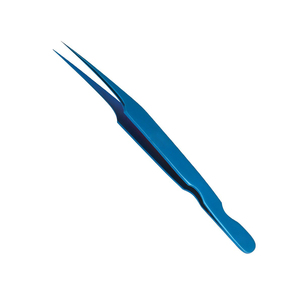 Pinzas de pestañas de acero inoxidable de alta calidad con punta puntiaguda Suministro de fábrica El mejor precio bajo Etiqueta privada de Sialkot Pakistán - Product Image 3