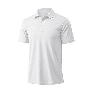 Chemises tactiques anti-rides en jersey piqué 100% coton uni - Product Image 5