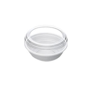 16oz PS Clear Salad <b>Bowl</b> <b>with</b> Base and <b>Lid</b> Plastic <b>Bowls</b> - Product Image 1