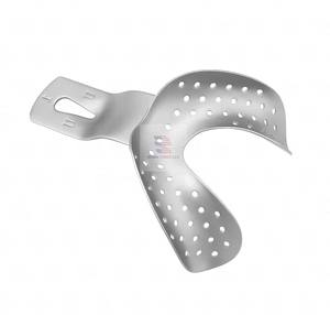Bandeja de impresión dental perforada de acero inoxidable - Product Image 6