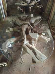 Meilleure vente Table à manger en bois de teck Mobilier polyvalent pour la maison, la chambre à coucher, la salle de bain ou l'atelier directement d'Indonésie - Product Image 2