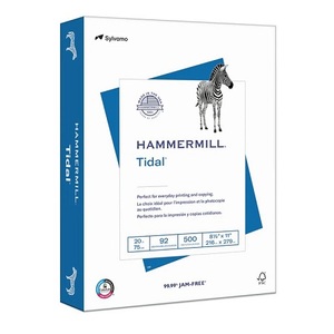 Papier de copie HAMMERMILL de haute qualité pour une impression lisse et sans bourrage adapté à tous les types d'imprimantes - Product Image 1