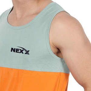 Camiseta sin Mangas de Alta Calidad para Hombre, de Algodón y Fibra de Bambú, Ecológica, de Secado Rápido, Transpirable, Ropa Deportiva con Colores Personalizados - Product Image 5