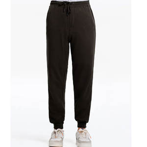 Vente en gros de pantalons de survêtement ajustés de couleur unie pantalons en polaire empilés en éponge française pantalons de survêtement pour hommes pantalons de jogging pour hommes - Product Image 1