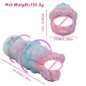 GEEBA NEW Single <strong>Hole</strong> Silicone Colorful Sea Slug Male Masturbator Sex Toys for Adult Fantasy Pocket Pussy Stroker Men's <strong>Penis</strong> - Product Image 6