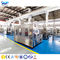Nouvelle ligne de production d'eau pure Peak Mineral, machine intégrée de remplissage, lavage, remplissage et bouchage