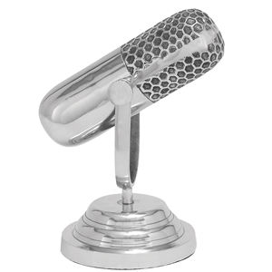 รูปปั้นแบบนามธรรมทำจากโลหะอลูมิเนียมตั้งโต๊ะสำหรับตกแต่งบ้าน - Product Image 1