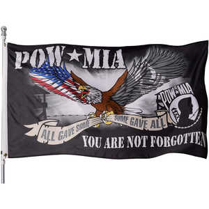 Paquete de 2 Banderas de la Caña de Aceite de Texas 3x5 para Exteriores - Todos dieron algo, algunos dieron todo, no te olvidan - Pancarta de banderas - Product Image 6