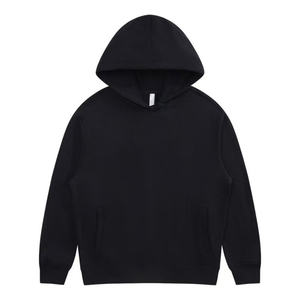 Sudaderas con capucha de peso pesado Unisex de alta calidad Impresión de logotipo personalizado 100% algodón Color sólido en blanco Sudaderas con capucha personalizadas de algodón de gran tamaño - Product Image 3