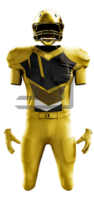 American Football Uniform <b>Athletic</b> Team Jersey Pants Set Breathable Quick Dry V-neck Anti-Bacterial Custom Team Name Sports - Product Image 2