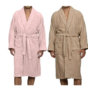 Peignoirs personnalisés sexy de dernière génération pour hommes, 100% coton, absorbant l'eau, impression personnalisée unisexe - Product Image 6