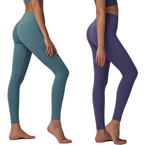 Leggings de Yoga Personalizados de Spandex de Alta Calidad, de Cintura Alta, Compresión y Secado Rápido - Product Image 1