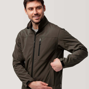 New Arrival Men's High Street Lightweight Softshell <b>Jacket</b> Comfortable Durable for Outdoor Sports Hiking Casual Wear Winter - Product Image 3