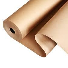 Rollo de Papel Kraft Sin Recubrimiento Biodegradable y Reciclable con Pulpa Reciclada para Uso en Regalos y Manualidades, Compatible con Impresión Offset, 65g/m - Product Image 3