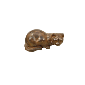 กบตกแต่งสวนสไตล์โบราณทำจากโลหะทุบสีน้ำตาลสำหรับตกแต่งสวนกลางแจ้งสวนตกแต่งสัตว์ - Product Image 6