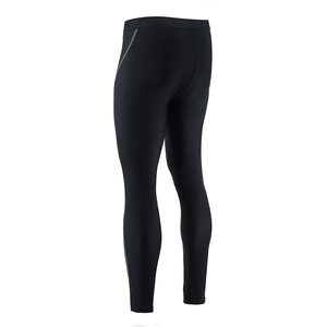 Leggings de yoga pour hommes avec tissu sans couture coupe contour et contrôle du ventre taille idéale pour la flexibilité et le mouvement - Product Image 4