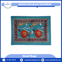Bloc à main exquis imprimé coton toile tapis de Table ensemble mariage moderne bien conçu couture 2 approvisionnement en vrac tapis de Table basse