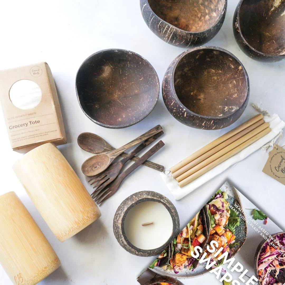 Natural coconut color