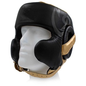 Casque de boxe de haute qualité en cuir de vachette blanc, équipement de protection pour l'entraînement et le sparring - Product Image 5