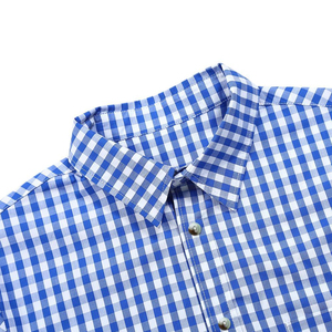 เสื้อเชิ้ตลายสก็อตสำหรับผู้ชายเสื้อเชิ้ตลายสก็อตแขนยาวลำลองผ้าฝ้ายแท้ติดกระดุม - Product Image 6