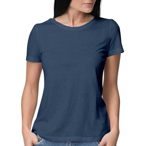 เสื้อยืดผู้หญิงผ้าคอตตอนขนาดใหญ่พิเศษเข้ารูปสำหรับฟิตเนสความยาวสั้นเสื้อยืดธรรมดาเข้ารูปสำหรับฤดูร้อนตามสั่ง - Product Image 1