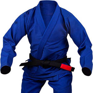 BJJ GI Kimono Uniforme 100% Coton Logo Personnalisé Unisexe Durable pour Arts Martiaux Porter - Product Image 1