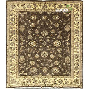 พรมปั๊กซาวาร์และโคตันทอมือถักแบบพิเศษ ขนาด 7'11 x 8'9 รุ่น Pes_Kho_19 - Product Image 1