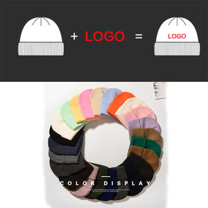 2025 alta calidad personalizable bambú-tejido arte mujeres Cola de Caballo Beanie cálido invierno rayas sombrero de punto - Product Image 5