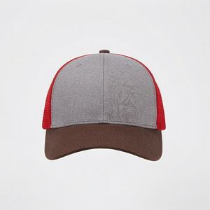 Casquette de baseball personnalisée à 5 panneaux avec logo brodé, découpe laser perforée, imperméable, casquette de sport, couleur personnalisée, casquette de camionneur - Product Image 1