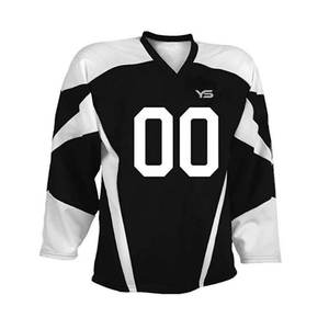 Maillot de hockey sur glace en coton et polyester de haute qualité, uniforme conçu sur mesure pour l'équipe OEM, meilleure qualité Offre Spéciale - Product Image 5