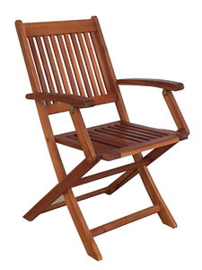 Wholesale Cheap Contemporary Eco-friendly Acacia Wooden <b>Foldable</b> Garden <b>Chair</b> for Villa Park Bedroom Kitchen & Courtyard Use - Product Image 5
