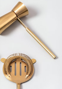 Gold plated <b>bar</b> use accessories stainless steel <b>bar</b> <b>tool</b> set with simple look design and packing - Product Image 5
