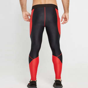 Collants de course personnalisés pour hommes, leggings d'entraînement de gym, leggings de compression personnalisés pour exercices, leggings pour hommes à bas prix, service OEM - Product Image 3