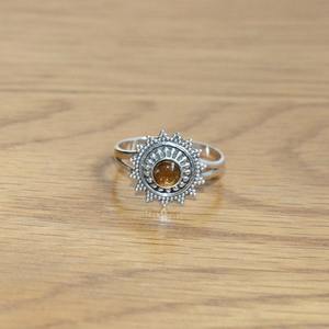 925 Solid Silver Classical Ring <b>Jewelry</b> For Women 925 Sterling Silver Tourmaline Gemstone Boho Style <b>Handmade</b> Ring Gift For Mom - Product Image 3