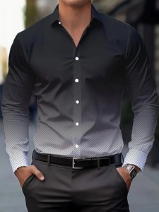 Nuevas Camisas de Vestir de Manga Corta para Hombre, 100% Algodón Satinado, Sólidas, Formales, Casuales de Negocios, Ecológicas, Antiarrugas y Transpirables, para Otoño - Product Image 6