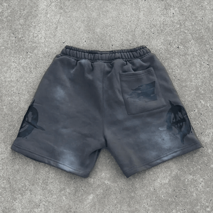 Short de sport décontracté 100% coton pour hommes, impression personnalisée Logo fermeture à cordon séchage rapide respirant mi Bermudas Offre Spéciale - Product Image 6