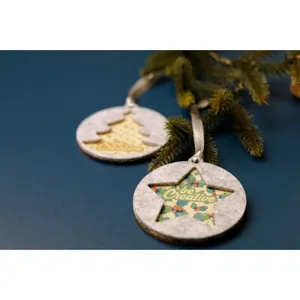 Adorno Navideño CreaFelt, Artículos Ecológicos para Decoraciones Festivas - Product Image 4