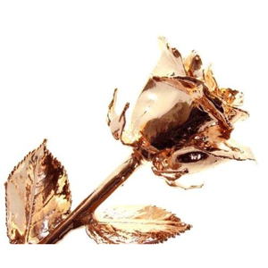 Maravilloso diseño Día de San Valentín regalo hogar decorativo 24K oro rosa mejor calidad Metal latón 24K oro acabado al mejor precio - Product Image 6