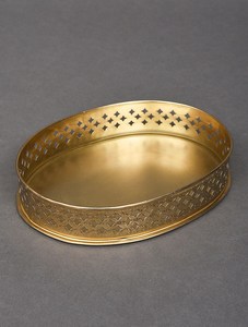 Plateau en aluminium de luxe pour la décoration de mariage d'hôtel de maison dans le prix de gros du fabricant indien - Product Image 4
