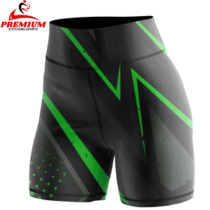 Shorts de fitness pour femmes Shorts de yoga Gym Wear Athleisure Underwear Sportswear For Women Middle Waist Three Quarter Pants - Product Image 1