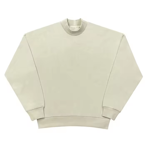 Sudadera personalizada para hombre con cuello simulado, ropa de calle de algodón de gran tamaño con cuello redondo, sudaderas con capucha para hombre, sudaderas para hombre - Product Image 4