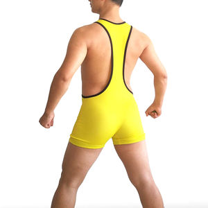 Custom Men Wrestling Singlets Front All Sublimation International Custom Men Martial Arts Wear - Product Image 3