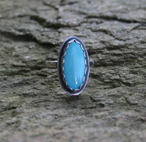 Natural Aqua Chalcedony Ring 925 Sterling Silver Handmade Designer Gemstone Wedding Ring for Women Beautiful Ring Gift for Her - Product Image 3