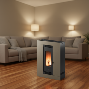 Estufa de Pellets LUCE PLUS 9 Light Bronze de 5 Estrellas, 8.5kW, Clase A+, Modelo 7023041 - Product Image 3