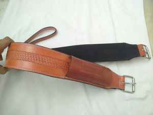 Elegante Western Horse Back Cinch Circunferencia Cómodo Cuero duradero con logotipo personalizado Productos para caballos - Product Image 5