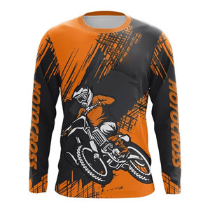 เสื้อแข่งเอ็มเอ็กซ์ผ้าเจอร์ซี่สำหรับผู้ชายเสื้อนักแข่งเอ็มเอ็กซ์แบบปรับแต่งได้ผลิตอย่างมืออาชีพ - Product Image 2