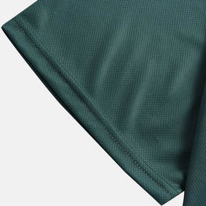 T-shirt léger de haute qualité pour hommes O-Neck Quick Dry Knitted Fabric Casual Adult Shirt in Plain Solid Color Print - Product Image 5