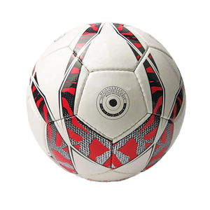 Pelota de entrenamiento de fútbol profesional personalizada de alta calidad, Fútbol cosido a mano de cuero PU duradero, tamaños 5 y 4, Fútbol cosido - Product Image 5