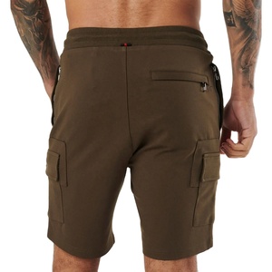 Vêtements de sport d'été pour hommes motif solide 100% coton t-shirt et short de survêtement ensembles jumeaux français éponge survêtement Style décontracté - Product Image 2