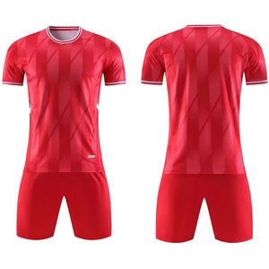 Haute qualité Football entraînement Football maillot maille tissu France Football maillots vêtements de sport personnalisé respirant Football uniforme ensemble - Product Image 5